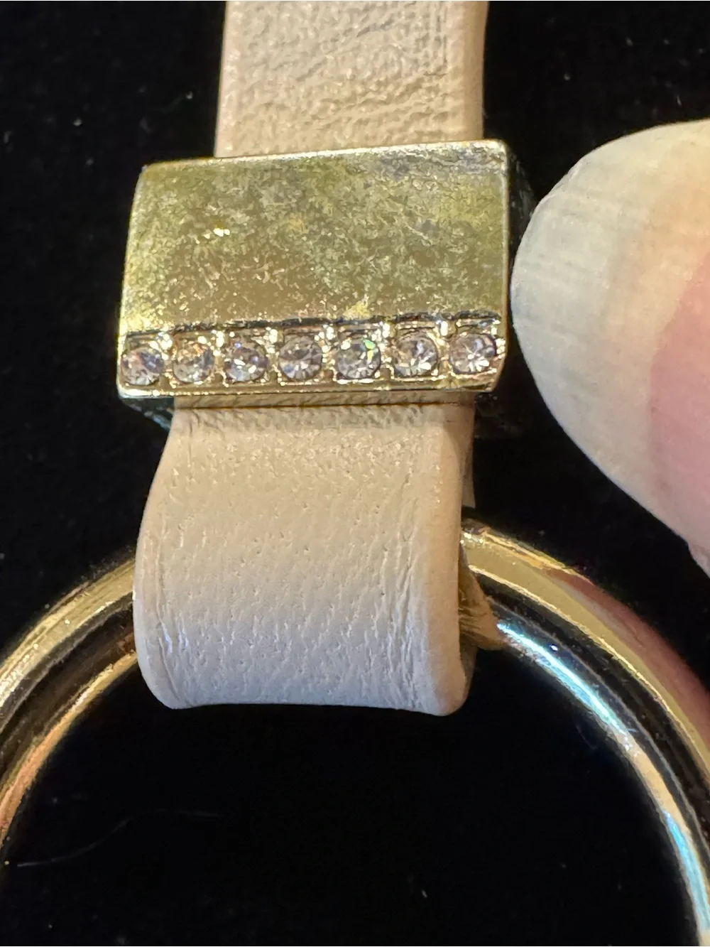 Set of Two Gold-Tone Bracelets